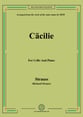 Cacilie,for Cello and Piano P.O.D cover
